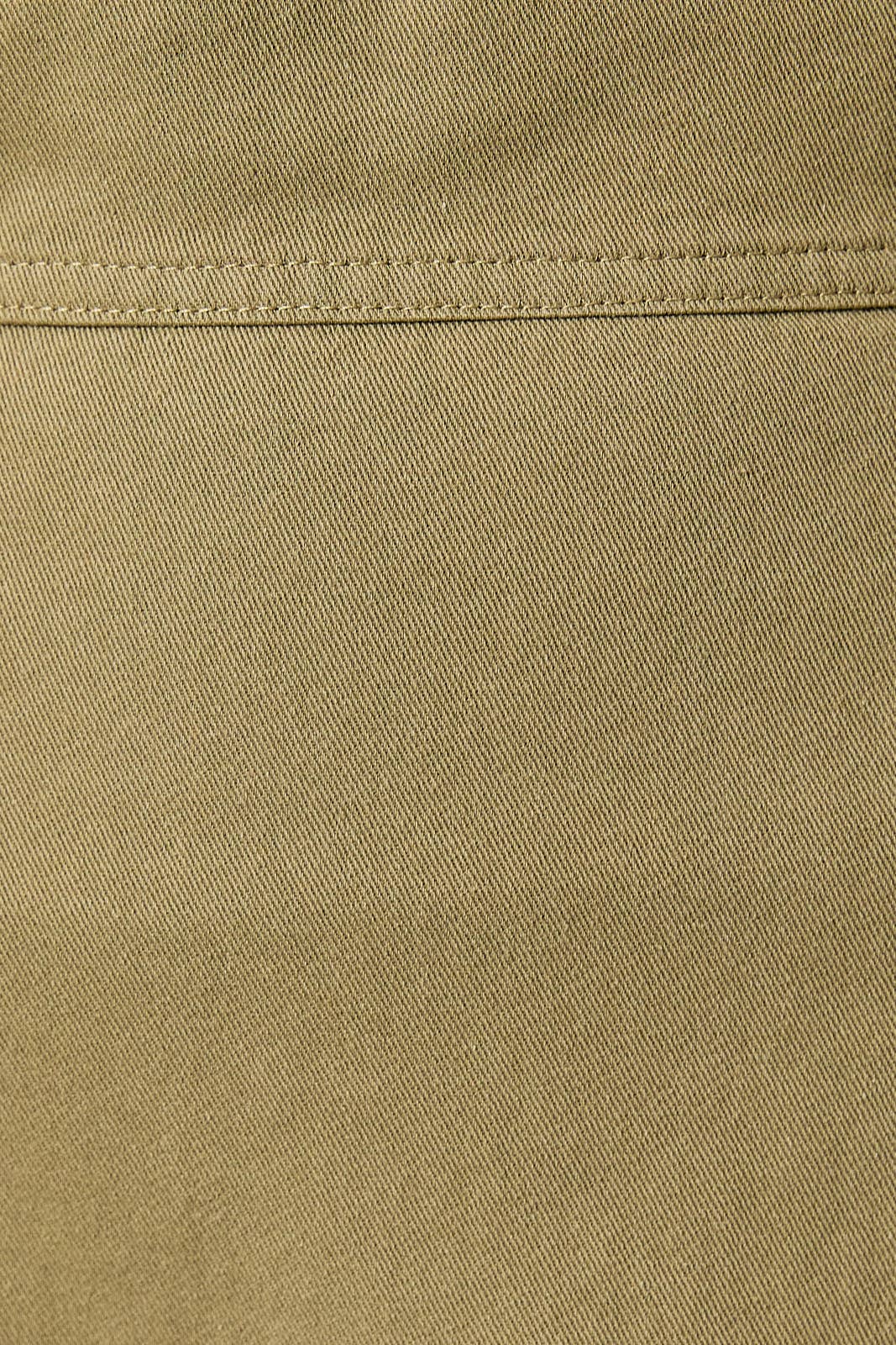 olive cotton twill barrel midi skirt, women's utility midi skirt, casual olive skirt, modern barrel silhouette skirt, everyday cotton twill skirt, modest midi skirt, fall wardrobe staple, Appalachian style clothing, West of May boutique
