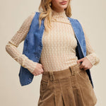 lace layering long sleeve shirt, lace long sleeve, layering piece, feminine outfits, modest outfit, modest clothing, boho outfit, boho style, ootd, free people dupe