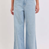 Railway Relaxed Striped Jeans