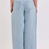 Railway Relaxed Striped Jeans