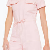 Blush Utility Jumpsuit