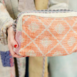 Antique Kantha Cosmetic Bag