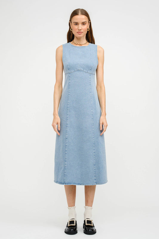 Colleen Denim Midi Dress