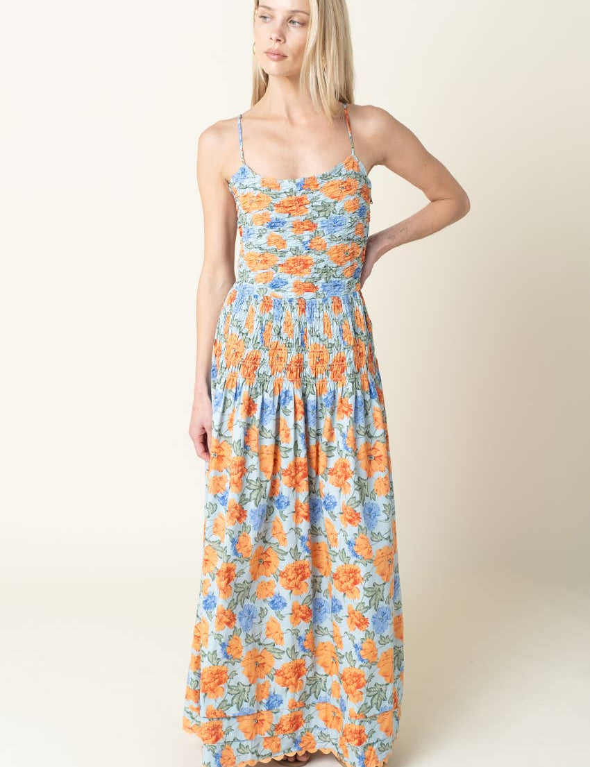 blue floral maxi dress
orange floral wedding guest dress
smocked bodice maxi dress
destination wedding guest dress
italian summer maxi dress
resort occasion dress women
floral spaghetti strap maxi dress
boutique wedding guest dress
scalloped hem maxi dress
west of may spritz collection