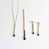 Burnt Out Earrings