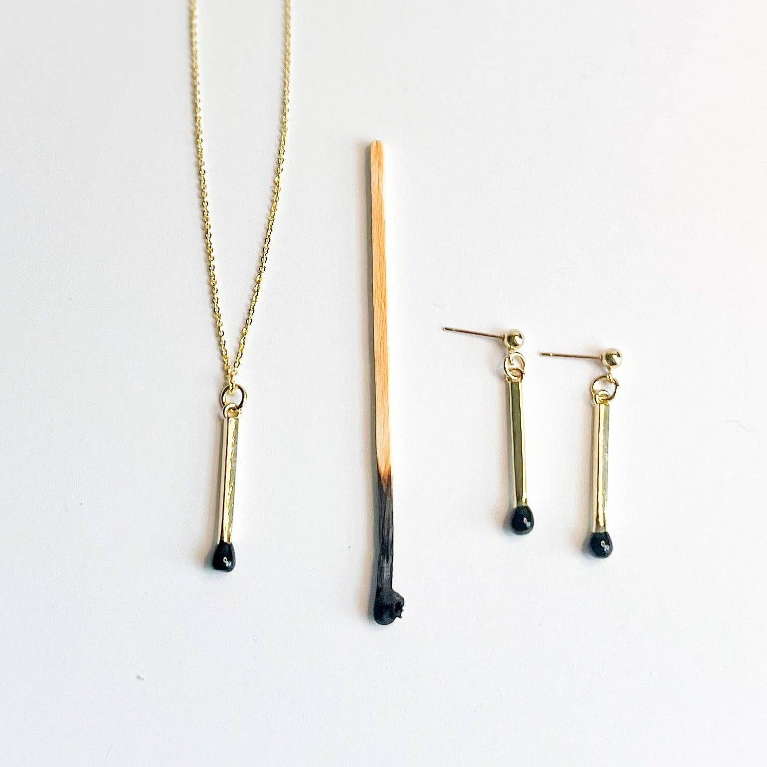 Burnt Out Earrings