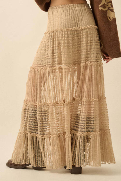 Paloma Skirt – Tiered Ruffle Maxi