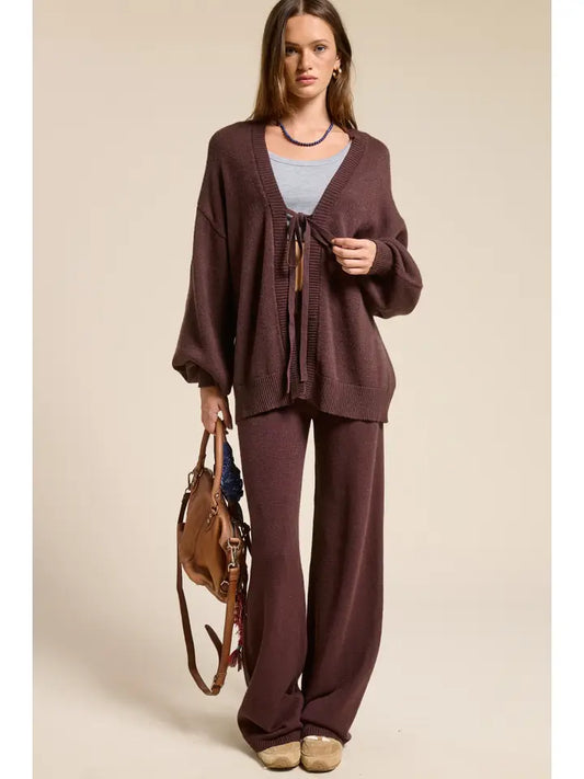 The Wren Tie Cardigan