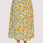 orange print midi skirt women
citrus print summer skirt
button front midi skirt boutique
vacation outfit skirt women
resort wear midi skirt
playful coastal style clothing
rayon linen midi skirt women
matching summer set skirt
european summer boutique fashion
west of may spritz collection