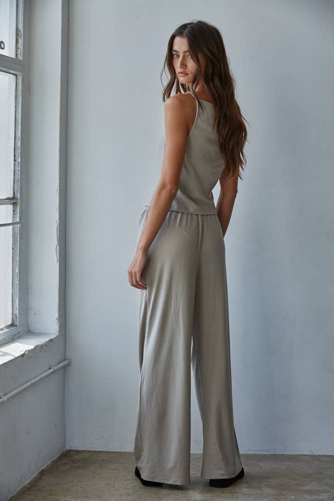 spaghetti strap lounge tank women
soft jersey cami top women
travel outfit tank top women
matching lounge set tank
viscose stretch camisole women
elevated loungewear tank top
minimal summer cami women
comfortable travel outfit top
neutral matching set top
summer spritz collection top