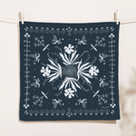 whimsical bandana, womens accessories, johnson city womens accessories, neck scarf, bandana, 100% cotton bandana