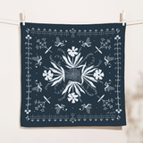 whimsical bandana, womens accessories, johnson city womens accessories, neck scarf, bandana, 100% cotton bandana