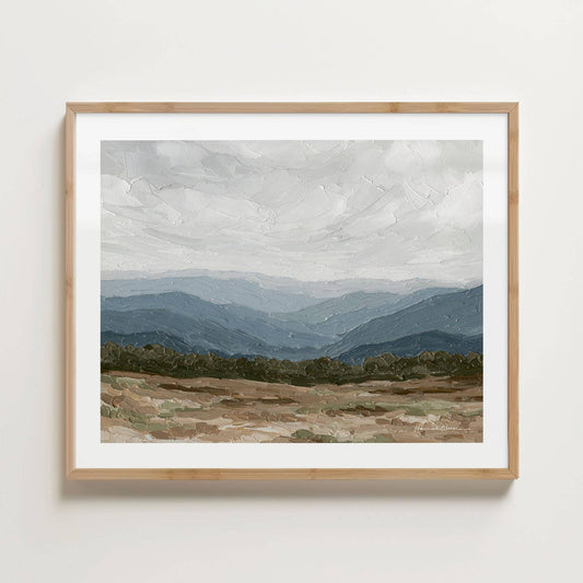 Smoky Mountain | Fine Art Print | 11x14