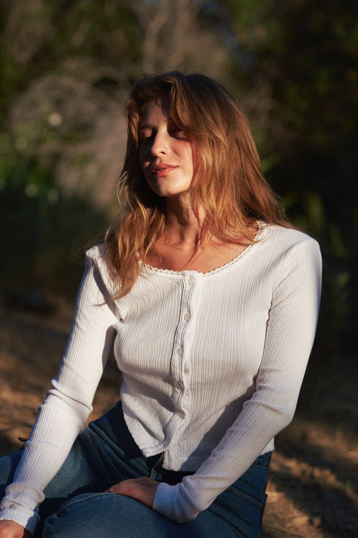 Llyria Pointelle Cardigan