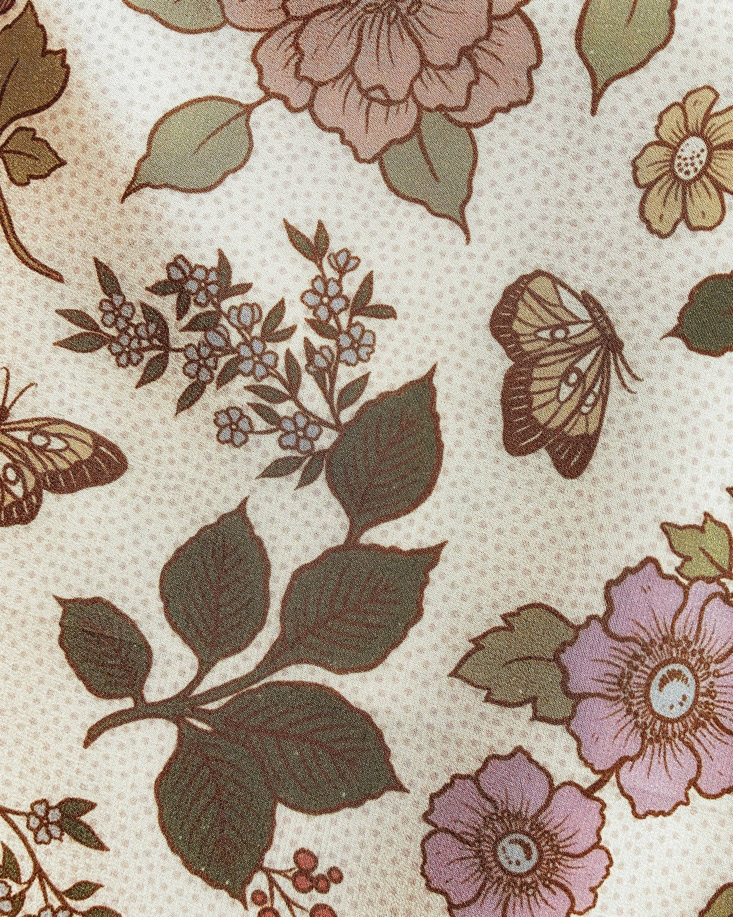 Flora West Printed Silk Bandana