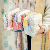 Antique Kantha Cosmetic Bag