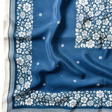 Flora West Printed Silk Bandana