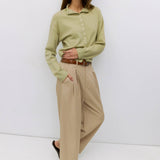 Kerry High-Neck Cardigan