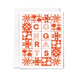 Congrats Quilt Card
