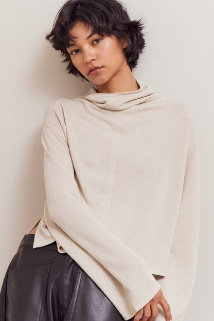 Mist Cowl Neck Top