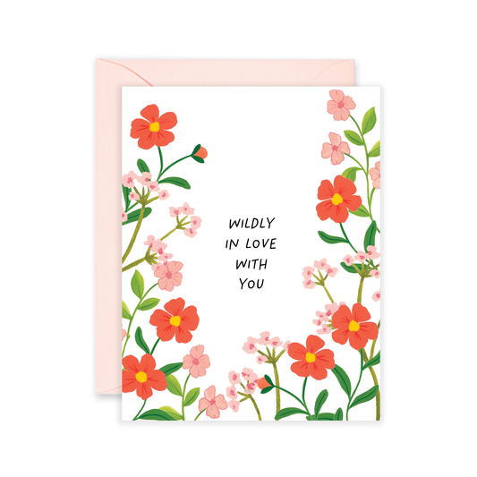 Wildly In Love With You Card