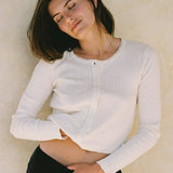 Llyria Pointelle Cardigan