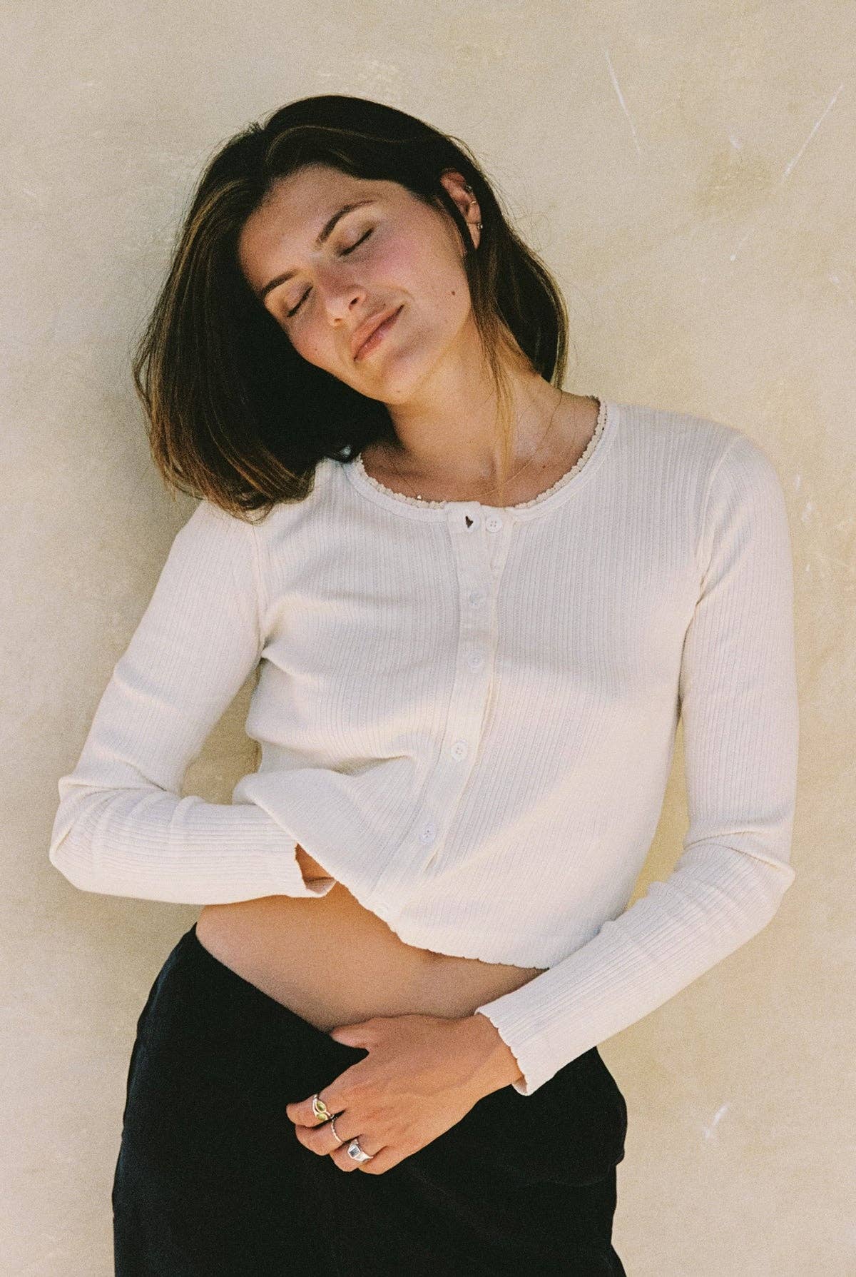 Llyria Pointelle Cardigan