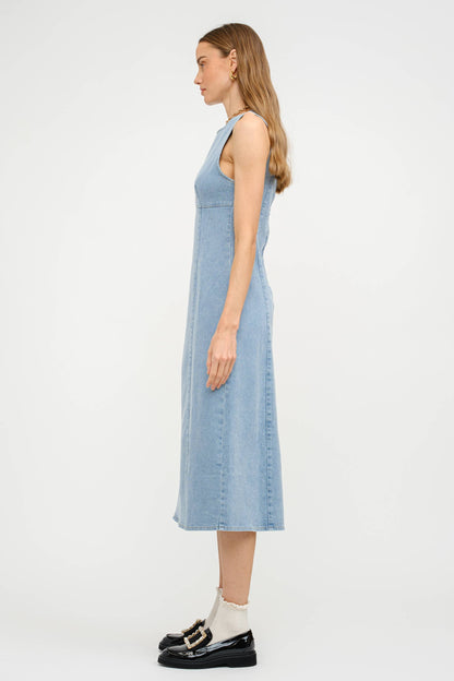 Colleen Denim Midi Dress