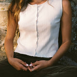 Luna Pointelle Shell
