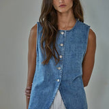 Blue Ridge Denim Vest