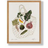Farmer's Market | 8.5 x 11 Art Print