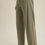 Olive Woven Pants