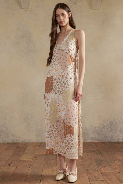 Patchwork Bloom Dress