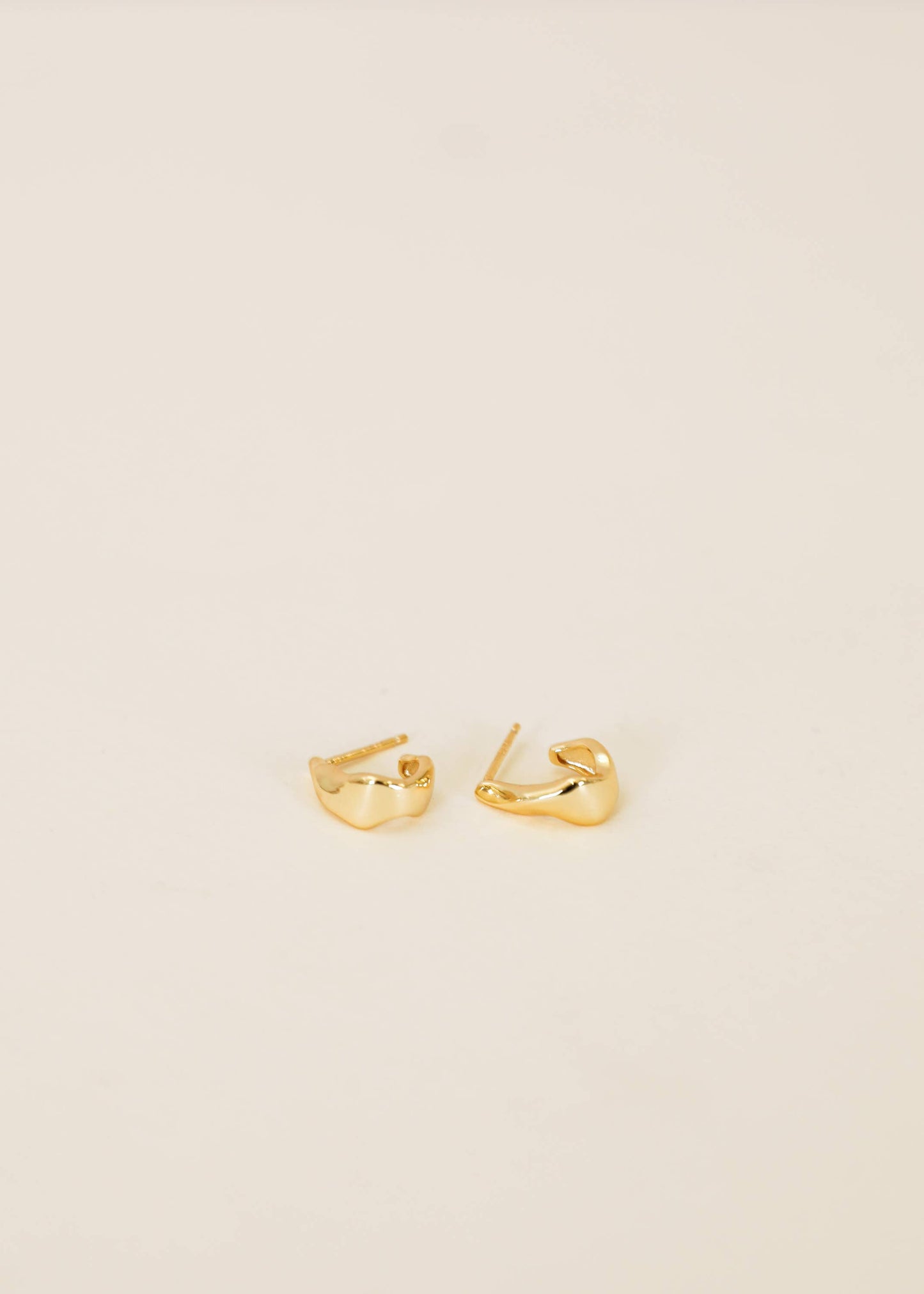 Ripple Hoops – Gold