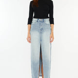 Harper Denim Maxi Skirt