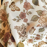 Flora West Printed Silk Bandana