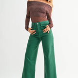 Porter Patch Pocket Wide Leg Jean