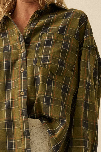 Ranger Shirt – Oversized Plaid Button-Down