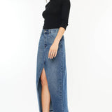 Harper Denim Maxi Skirt