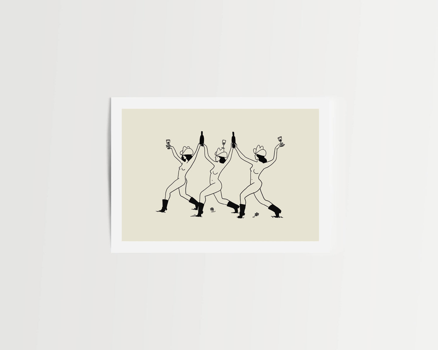 Western Wine Print | 8x10