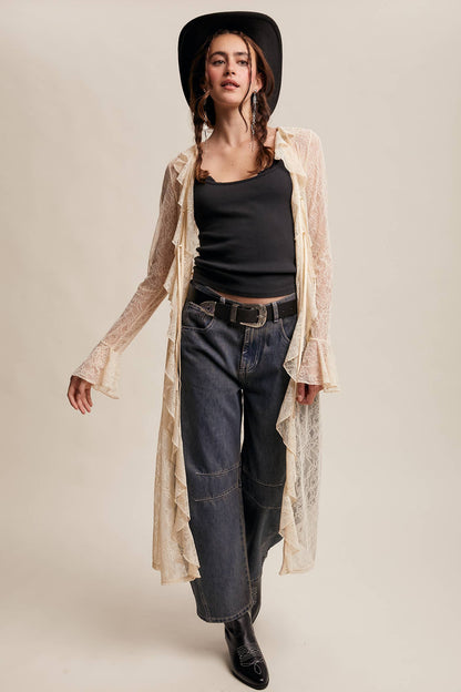 Honeysuckle Lace Duster