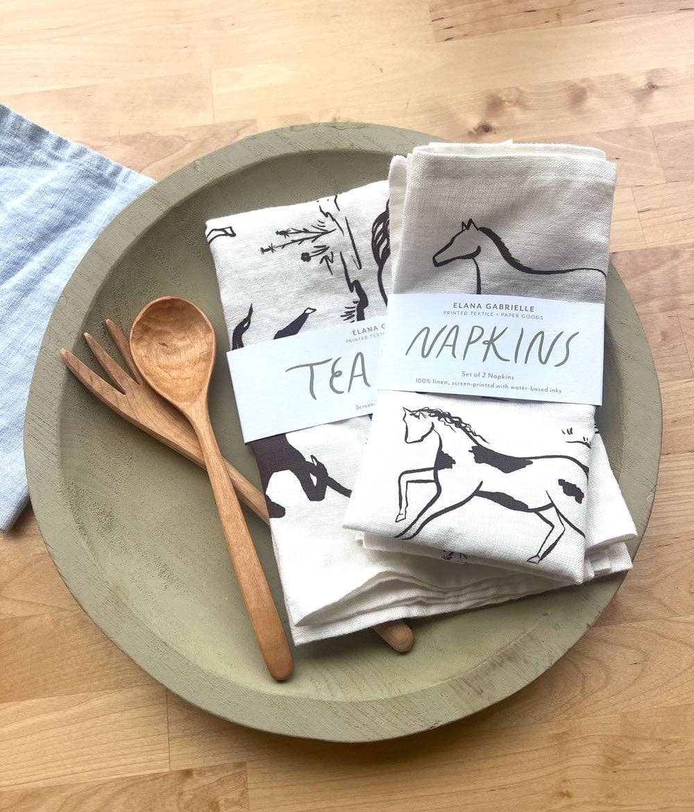 Horse Linen Napkins
