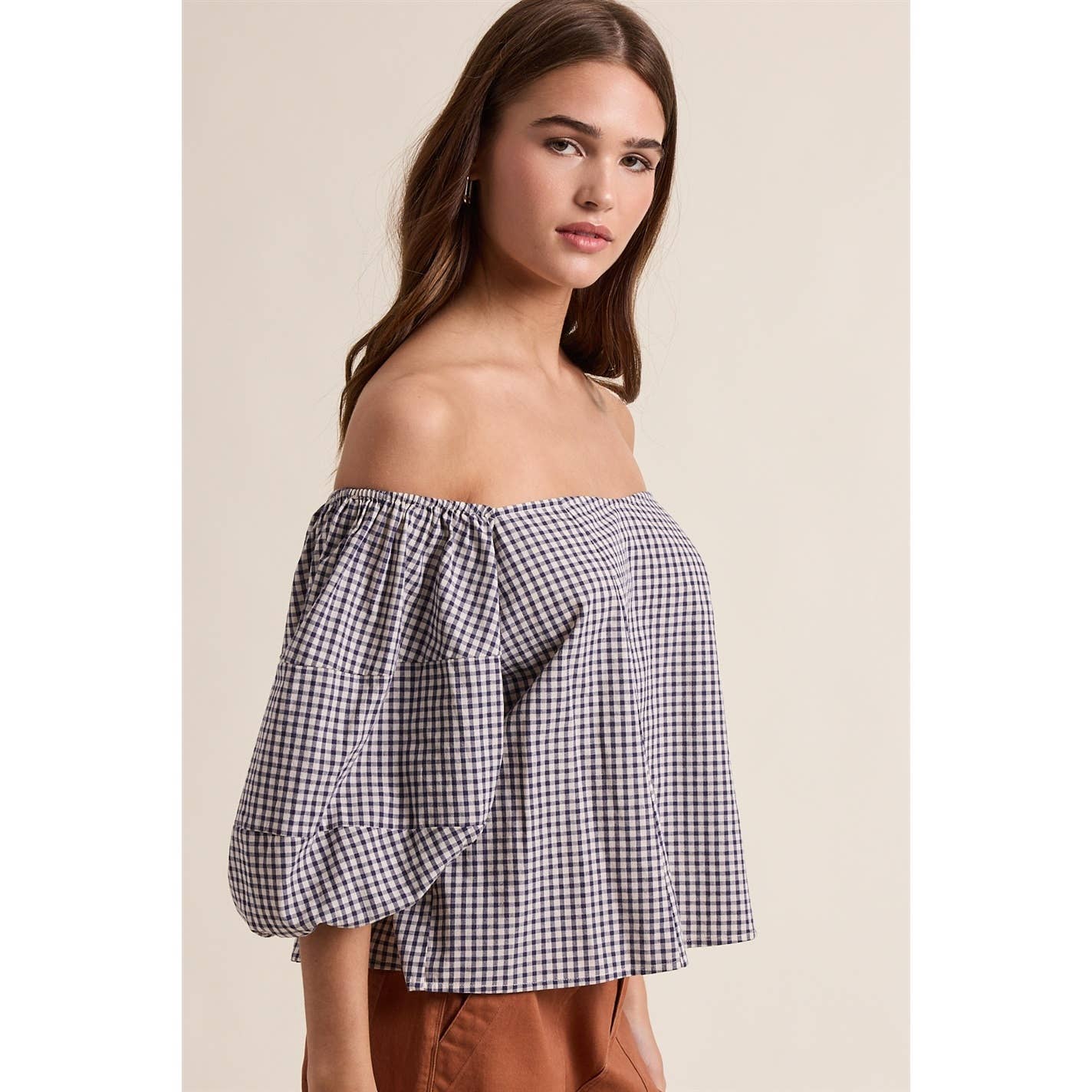 off shoulder gingham top
fourth of july outfit
americana aesthetic
gingham blouse
puff sleeve blouse
black and white gingham top
off shoulder summer top
cotton gingham blouse
women's gingham shirt
puff sleeve gingham top
summer statement top
casual cotton blouse
romantic summer top
lightweight cotton top
boutique women's clothing
gingham fashion trend
black checkered blouse
feminine summer blouse
off shoulder cotton top
casual summer outfit
gingham puff sleeve shirt
weekend outfit top