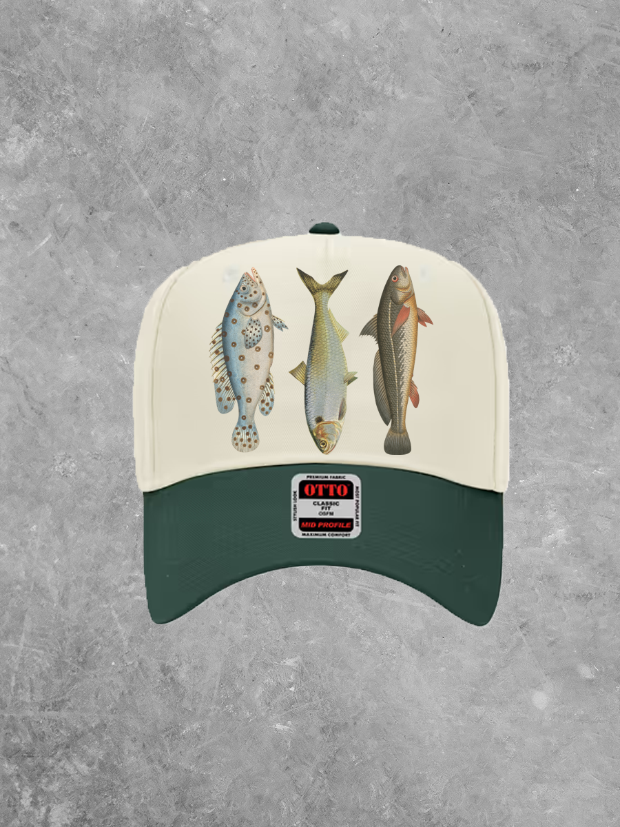 fish trucker hat, trout trucker hat, green trucker hat, natural color trucker hat, earthy vibes, fisher woman, cute trucker, fall hat, otto trucker hat, casual outfit hat, fish trucker hat, fishing hat for women, lake life trucker hat, outdoors baseball cap, cotton snapback hat, camping hat women, colorful fish hat, casual trucker cap, lake weekend hat, nature inspired baseball cap