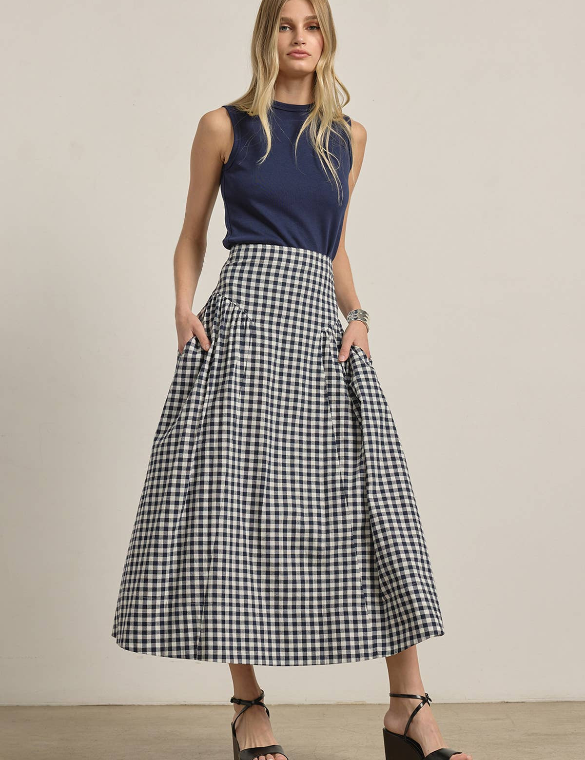 gingham maxi skirt
blue gingham skirt
cotton maxi skirt
high waisted gingham skirt
blue and white check skirt
classic summer skirt
A-line maxi skirt
cotton gingham skirt
cottage inspired skirt
timeless summer fashion
women's gingham skirt
flowy cotton skirt
high waist maxi skirt
americana summer style
feminine summer skirt
blue checkered maxi skirt
modest summer skirt
boutique women's clothing
cotton skirt with pockets
elegant casual summer outfit
