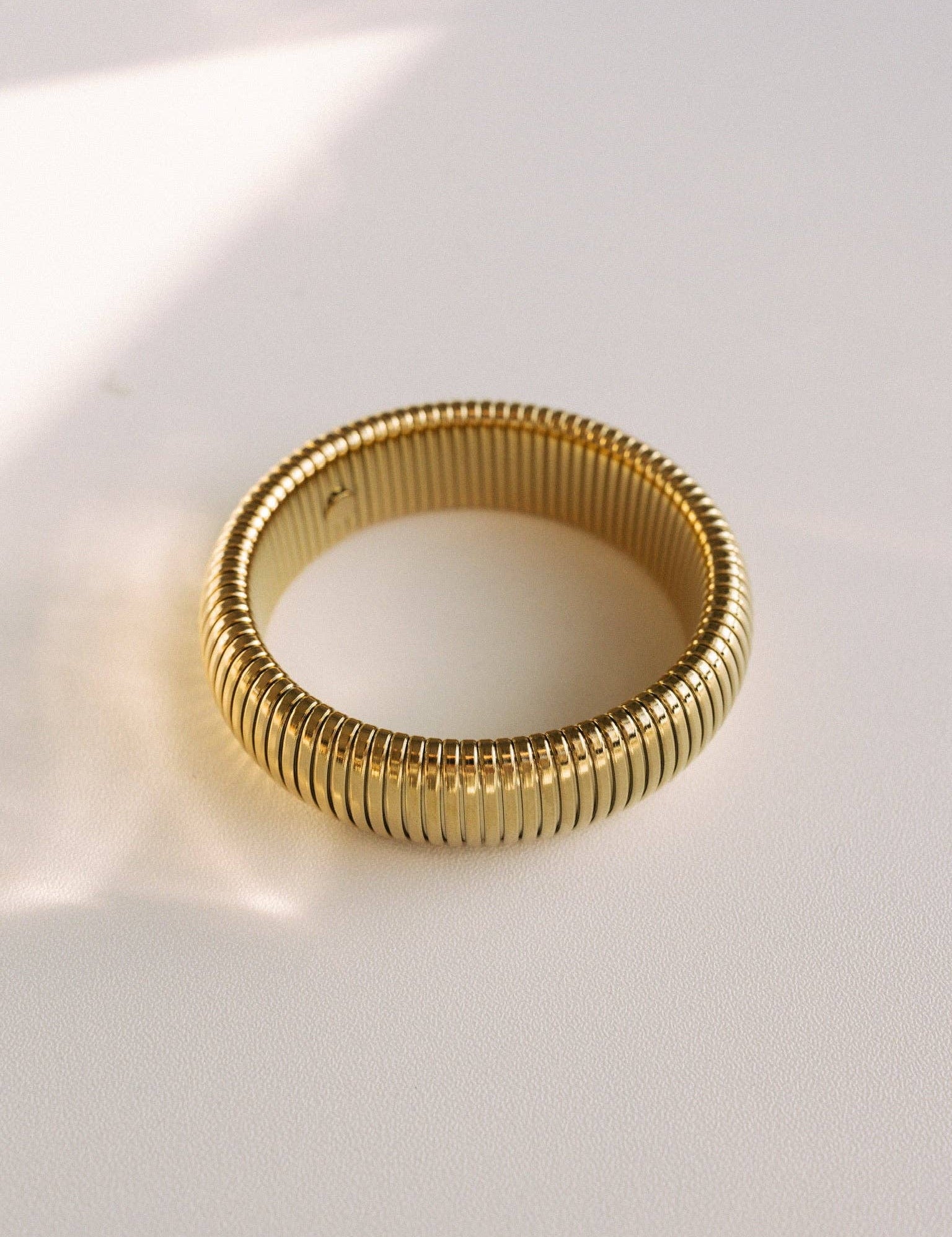 gold bangle bracelet
ribbed gold bangle
waterproof bracelet
tarnish resistant bracelet
stacking bangle bracelet
everyday gold bracelet
minimal gold bracelet
hypoallergenic bracelet
gold plated stainless steel bracelet
pool safe bracelet
beach safe jewelry
layering bracelet
mom friendly jewelry
west of may jewelry
béljoy bracelet