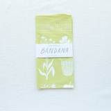 whimsical bandana, womens accessories, johnson city womens accessories, neck scarf, bandana, 100% cotton bandana