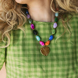 heart pendant necklace
beaded heart necklace
chunky statement necklace
colorful beaded necklace
waterproof necklace
tarnish resistant necklace
gold heart necklace
statement charm necklace
layering necklace
hypoallergenic necklace
pool safe jewelry
beach safe jewelry
gift for moms necklace
west of may jewelry
béljoy necklace