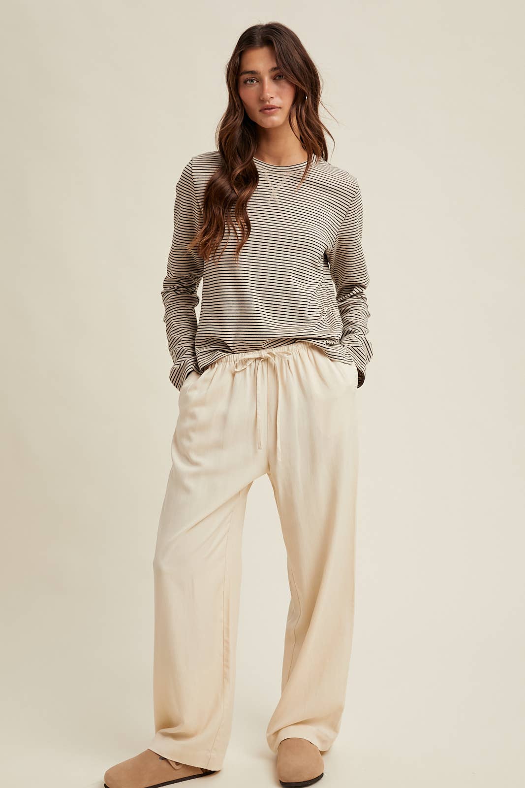 linen blend wide leg pants women
elastic waist linen pants women
drawstring linen summer pants
cream linen straight leg pants
lightweight breathable summer pants
women’s relaxed linen trousers
vacation linen pants outfit
summer travel outfit linen pants
neutral summer wide leg pants
summer spritz collection linen pants
women’s lightweight linen trousers