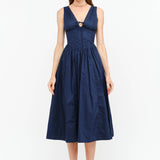 Ischia Corset Midi Dress